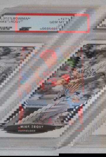 2013 Bowman Mike Trout PSA 10