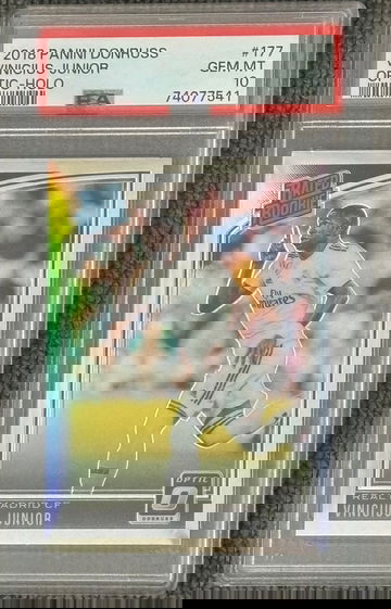 2018 Vinicius Junior  Optic Holo RC #177 PSA 10