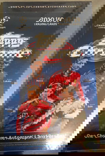 2018/19 Topps Chrome UEFA Champions League Hobby Box