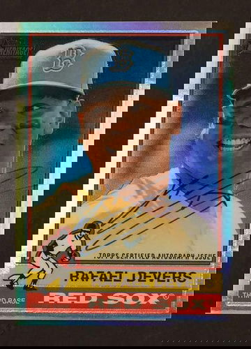 2025 Topps Heritage Rafael Devers Real One Autograph