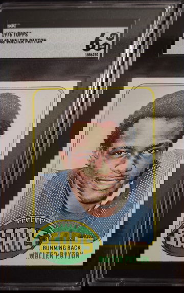 1976 Topps Walter Payton SGC 6