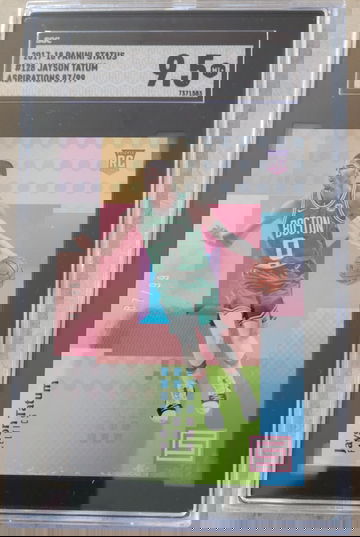 Jayson Tatum RC⚡️2017-18 Status Aspirations /99 SGC 9.5 MINT+ 📈📈 BOSTON CELTICS 2024 CHAMPS 🏆 