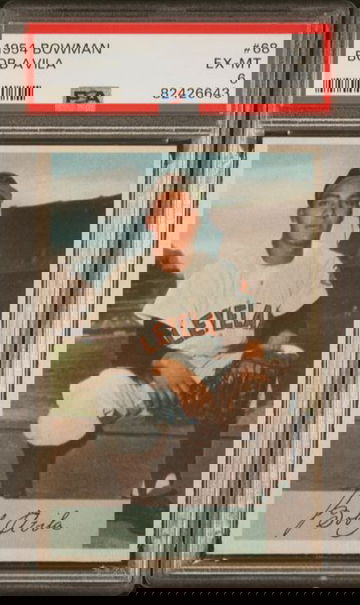 1954 Bowman Bob Avila #68 PSA 6 [BL-3.45]