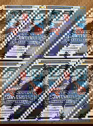 2021 Panini Contenders Basketball Blaster - 4 Boxes