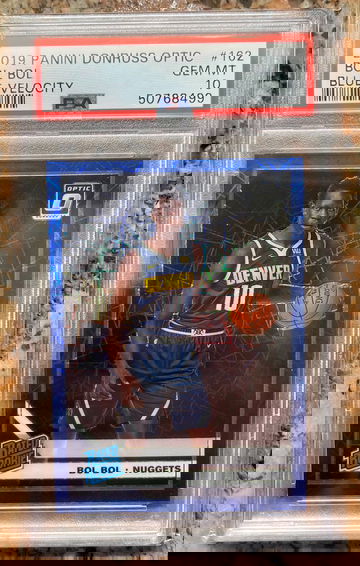 2019 Panini Donruss Optic Bol Bol Blue Velocity