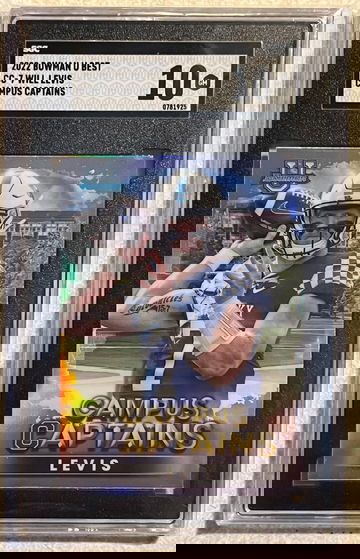 2022 Bowman U Best Will Levis RC Campus Captains SGC 10