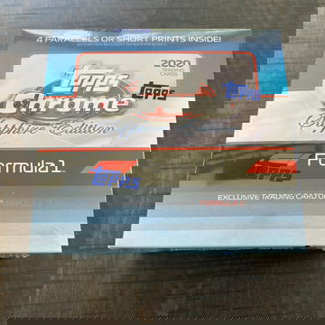 2020 Topps Formula 1 - F1- Chrome Sapphire Edition Sealed Box