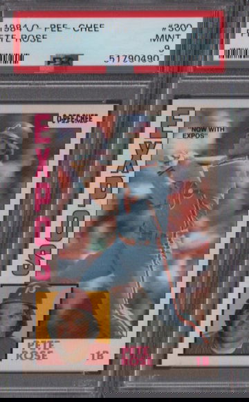 1984 O-pee-chee Pete Rose PSA 9 Mint