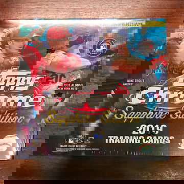 2019 Topps Chrome Sapphire Box