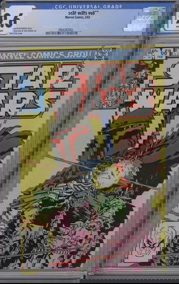 STAR WARS #68 CGC 9.6 NM+ 1983 Key Book! 2nd Boba Fett, Mandalorians, Leia, C-3PO