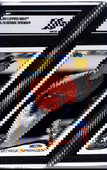 George Springer Rookie - 2014 Topps Update US-10 - Gem Mint SGC 10