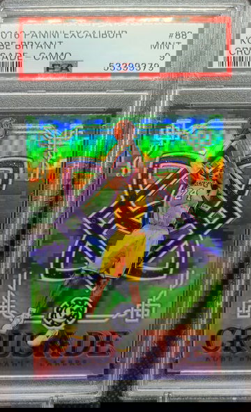 2016 Excalibur Crusade Kobe Bryant Camo #88 PSA 9 Mint Lakers