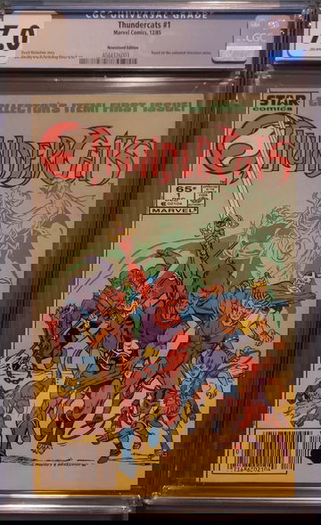 Thundercats #1 1985 CGC 7.0