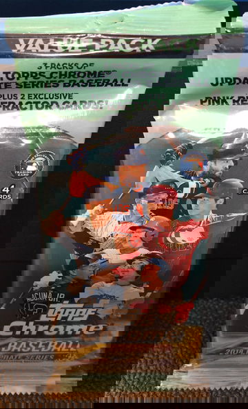 2018 Topps Chrome Update Value Cello Pack