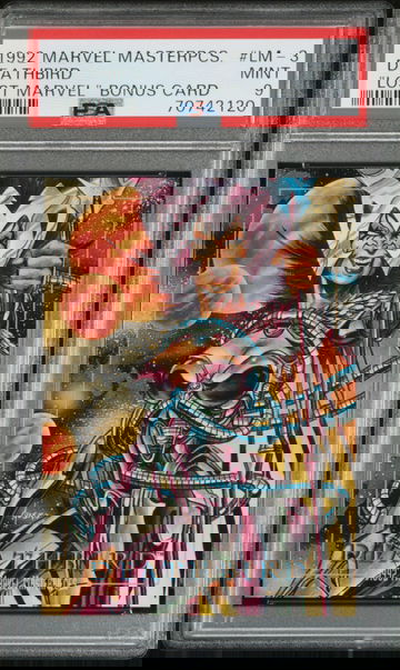 1992 Marvel Masterpieces Lost Ladies Deathbird #LM-3 Bonus Card PSA 9