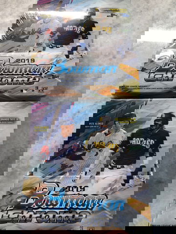 (2) 2019 Bowman Chrome sealed hobby box