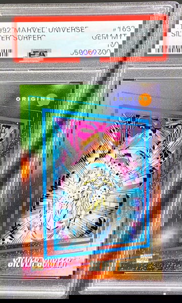 1992 Marvel Universe Silver Surfer Origins #163 PSA 10