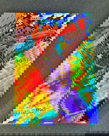 2014 Karl Malone Panini Excalibur Kaboom Vertical Holo #36 SP KABOOM! RARE HIS ONLY ONE