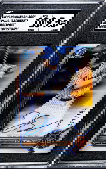 2022 Bowman Chrome JT Schwartz CPA-JS Auto Refractor