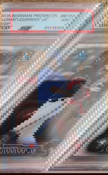 2016 Bowman Chrome Vladimir Guerrero Jr. PSA 9