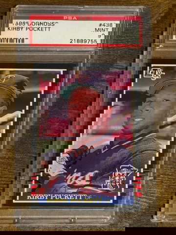 1985 Donruss Kirby Puckett HOF Rookie Card PSA 9 Minnesota Twins