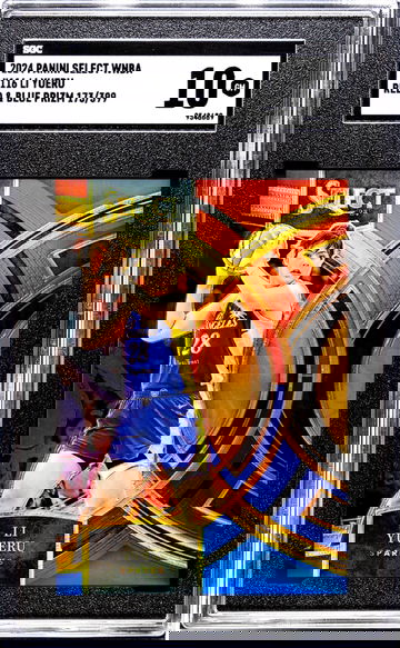 2024 Panini Select Wnba #116 Li Yueru Red & Blue Prizm /399 SGC 10