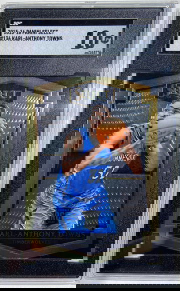 2015-15 Panini Select Rookie Karl-Anthony Towns SGC 10 GEM MINT