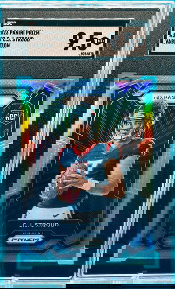 2023 Panini Prizm CJ Stroud (RC) #302 Silver Variation Rookie / SGC 9.5