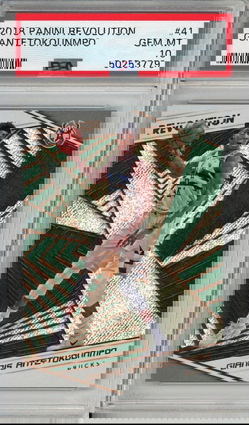 Giannis Antetokounmpo 2018-19 Panini Revolution #41 PSA 10 Gem Mint! 3779