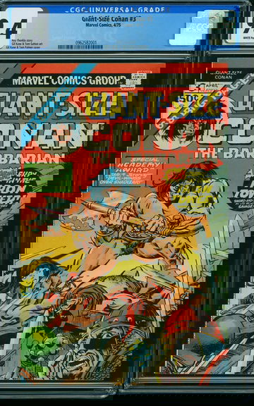 GIANT-SIZE CONAN #3, CGC 9.4 NM