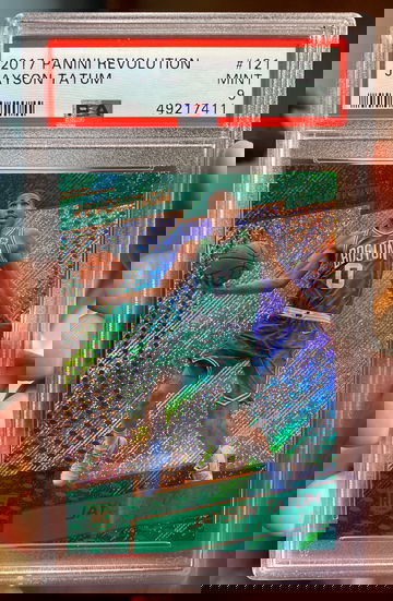 2017 Revolution Jayson Tatum Rookie PSA 9