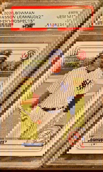 Jasson Dominguez 2020 Bowman PSA 10