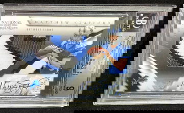 Matthew Stafford 2009 National Treasures RPA #121 BGS 9 Mint 69/99