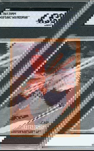 1962 TOPPS CARL YASTRZEMSKI #425 SGC 4.5