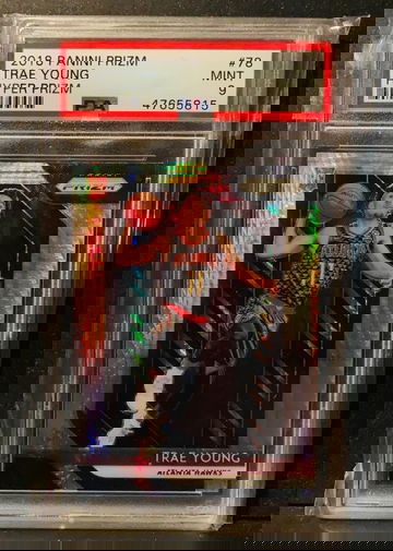 2018 Prizm 78 Trae Young Hyper PSA 9