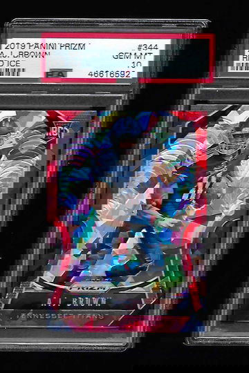 2019 PRIZM A J BROWN RED ICE