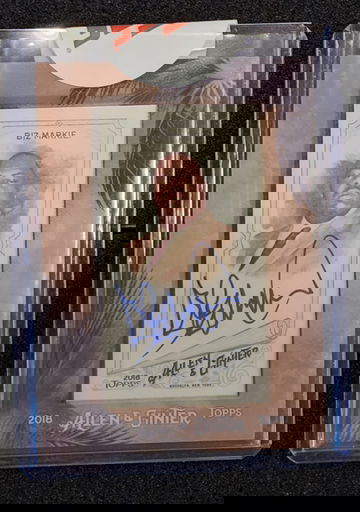 2018 Topps Allen & Ginter BIZ MARKIE Framed Auto - #MA-BM