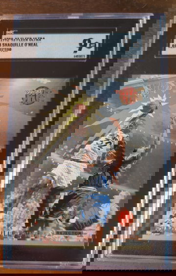 1992-93 Fleer Ultra Shaquille O'Neal Rejector SGC 9MT