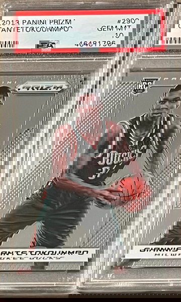 2013 Giannis Antetokounmpo Panini Prizm PSA 10