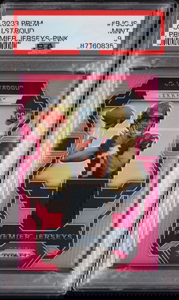 2023 CJ Stroud Jersey Prizm NFL PSA 9