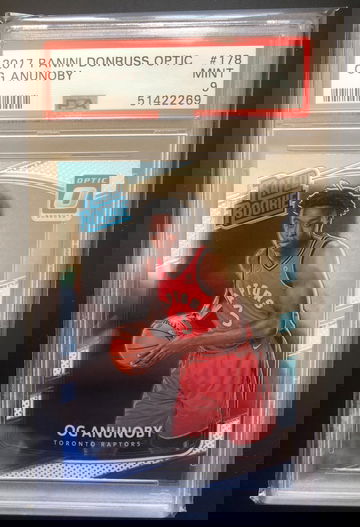 2017 Panini Donruss Optic OG Anunoby PSA 9