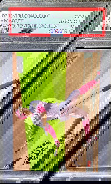 Juan Soto Stadium Club PSA 10 SSP /30 POP 1