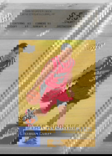 2009 Upper Deck Stephen Curry Rookie #234 BGS9.5