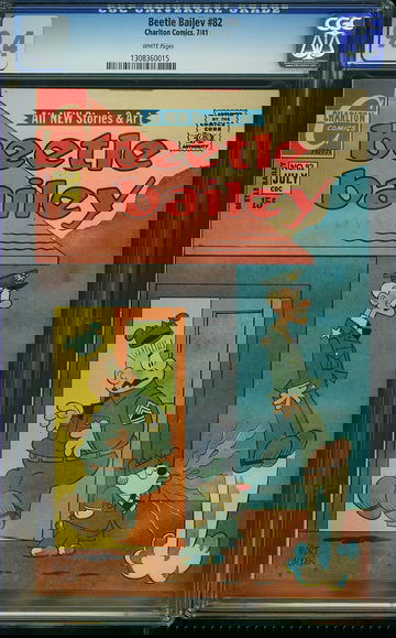 BEETLE BAILEY #82, CGC 9.4 NM