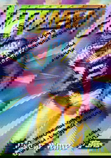 1997 TOPPS FINEST REFRACTOR # 155 REGGIE WHITE HOF