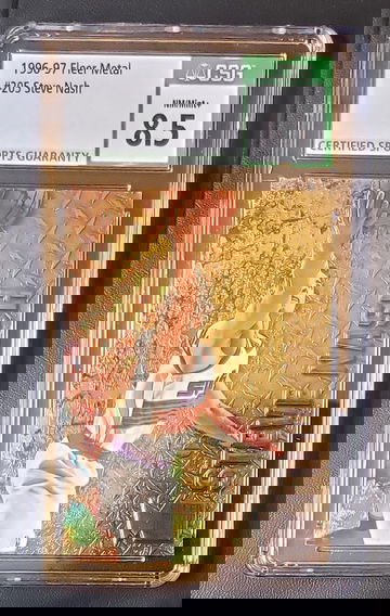 1996-97 Fleer Metal STEVE NASH RC #205 CSG 8.5 NM-MT+