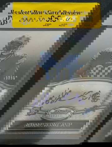 2010 Topps Bowman Sterling Ndamukong Suh Refractor Auto #BSANS /50