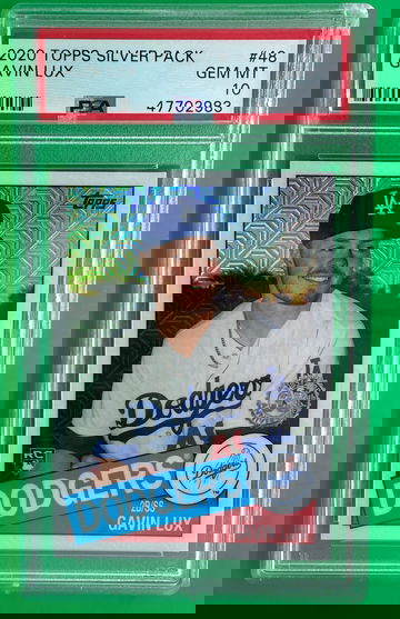 Gavin Lux 2020 topps psa 10