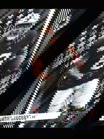 2023 Panini Phoenix Josh Jacobs Black Lava Las Vegas Raiders 04/10 #57