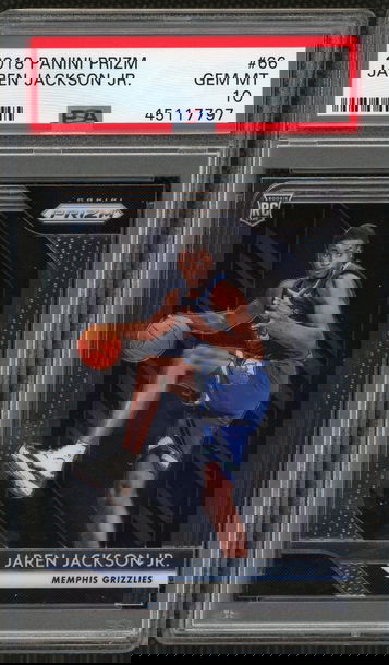 Jaren Jackson Jr 2018 Prizm Rookie PSA 10